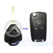 Выкидной ключ Toyota Camry 3 кнопки D