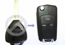 Выкидной ключ Toyota Camry 3 кнопки D