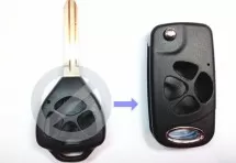 Выкидной ключ Toyota Camry 4 кнопки A #10