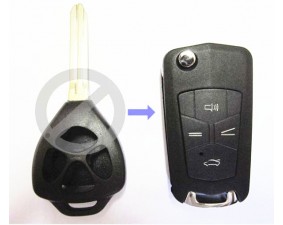 Выкидной ключ Toyota Camry 4 кнопки C