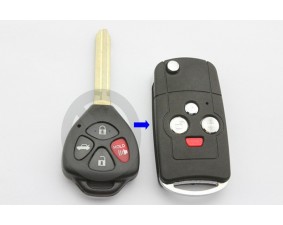 Выкидной ключ Toyota Camry 4 кнопки D #440