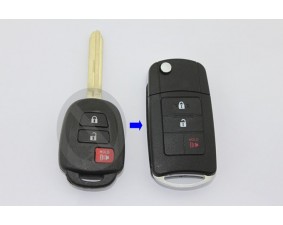 Выкидной ключ Toyota Camry "Modified" 3 кнопки A #431