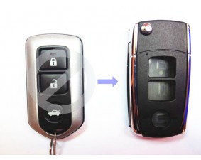Выкидной ключ Toyota Camry "Style" 2 кнопки B #61