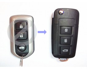 Выкидной ключ Toyota Camry "Style" 2 кнопки C #104