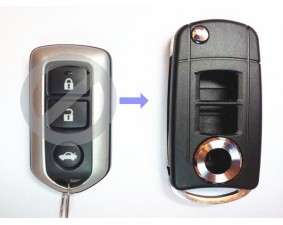 Выкидной ключ Toyota Camry "Style" 2 кнопки D