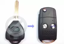 Выкидной ключ Toyota Corolla 2 кнопки C #120