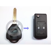 Выкидной ключ Toyota Corolla 2 кнопки D #186