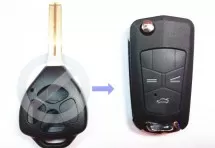 Выкидной ключ Toyota Crown 3 кнопки C #85
