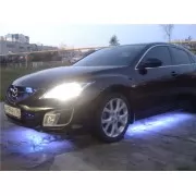 Синяя светодиодная лента для подсветки днища