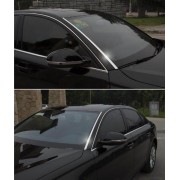 Молдинги лобового стекла Audi A6L 2014+
