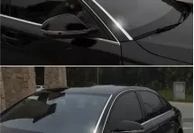 Молдинги лобового стекла Audi A6L 2014+