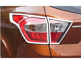 Хромированные накладки на задние фонари Ford Kuga 2 2016+
