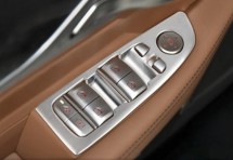 Декоративные накладки для панели стеклоподъемника BMW 7 серия G11/G12 2015+
