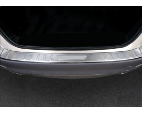 Хромированная накладка на задний бампер BMW 5 серия G30 2016+