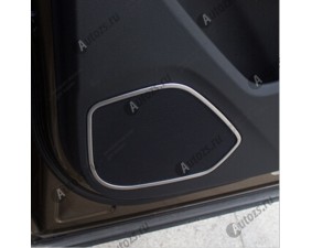 Декоративные накладки на дверные динамики Audi Q3 Typ 8U 2011-2015 B