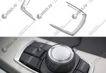 Декоративная накладка на аудио переключатель BMW 3 серия F30, F31, F34 2011+