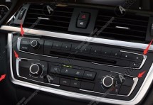 Декоративные накладки на центральную консоль BMW 3 серия F30, F31, F34 2011+