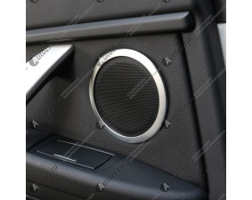 Декоративные накладки на дверные динамики BMW 3 серия F30, F31, F34 2011+