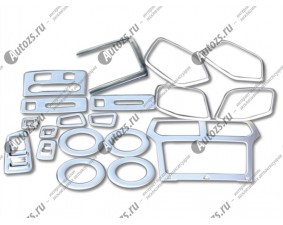 Декоративные накладки для салона Ford Explorer 5 2011+ (19 накладок)