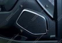 Декоративные накладки на дверные динамики Ford Explorer 5 2011-2015