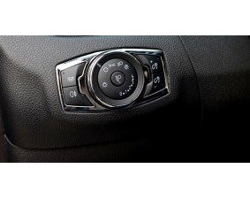 Декоративная накладка на левую консоль салона Ford Explorer 5 2011+ A