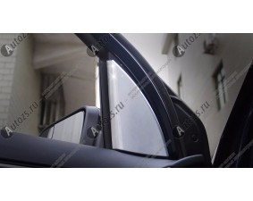 Декоративные накладки на углы передних окон Ford Explorer 5 2011+
