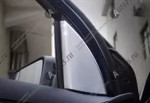 Декоративные накладки на углы передних окон Ford Explorer 5 2011+