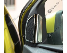 Декоративные накладки на дверные динамики Ford Focus 3 2011-2018 B