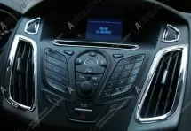 Декоративные накладки на центральную консоль салона Ford Focus 3 2011-2015