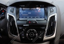 Декоративные накладки для центральных отверстий обдува салона Ford Focus 3 2011-2018