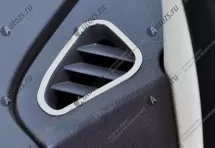 Декоративные накладки для боковых отверстий обдува салона Ford Focus 2 2005-2011