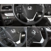 Декоративные накладки на рулевое колесо Honda CR-V 4 2012+ средняя