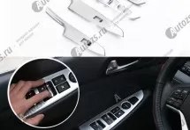 Декоративные накладки для панели стеклоподъемника Hyundai Tucson 3 2015-2018