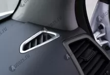 Декоративные накладки на дефлекторы воздуховода Hyundai Tucson 3 2015-2018
