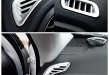 Декоративные накладки для боковых отверстий обдува салона Jeep Renegade 1 2014+