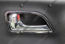 Декоративные накладки для ручек салона Kia Rio 3 2011+
