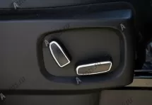 Декоративные накладки на кнопки регулировки сидений Land Rover Range Rover Evoque 2011-2015