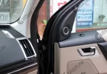 Декоративные накладки на дверные динамики Land Rover Freelander 2 2006-2015
