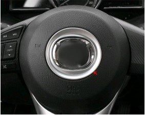 Декоративные накладки на рулевое колесо Mazda CX-5 1 2011+ A