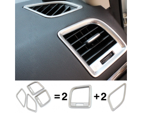 Декоративные накладки для боковых отверстий обдува салона Mazda CX-5 1 2011+