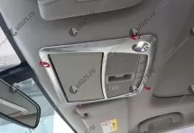 Декоративные накладки для ламп салона Nissan Murano Z52 2016+