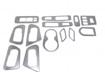 Декоративные накладки для салона Nissan Qashqai J10 2007-2014 (13 накладок)