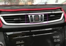 Декоративная накладка на центральную консоль салона Nissan X-Trail T32 2015+
