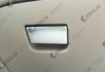 Декоративная накладка на ручку бардачка Nissan Qashqai J11 2013-2016