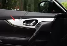 Декоративные накладки для ручек салона Nissan Qashqai J11 2013-2016 B