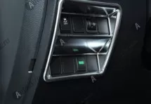 Декоративная накладка на левую консоль салона Nissan X-Trail T32 2015+ A