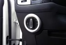 Декоративная накладка на левую консоль салона Skoda Kodiaq 1 2016+
