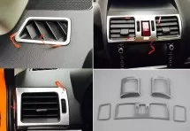 Декоративные накладки для отверстий обдува салона Subaru Forester SJ 2013+
