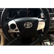 Декоративные накладки на рулевое колесо Toyota Camry XV50 2011+