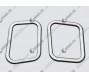 Декоративные накладки для боковых отверстий обдува салона Toyota Highlander 3 2014+